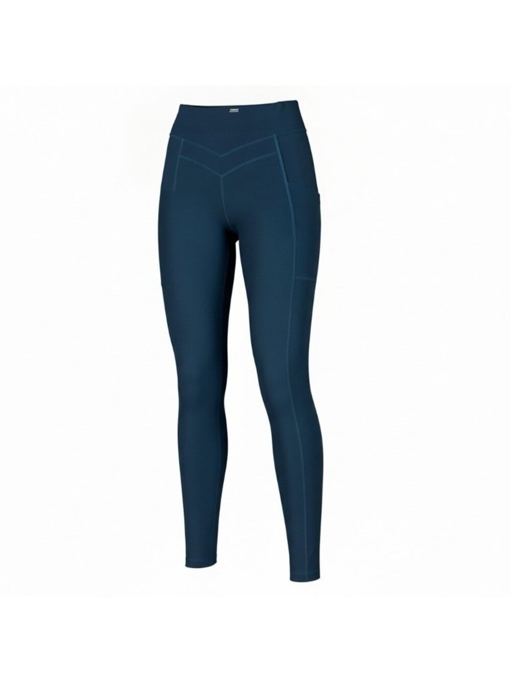 1ST PHORM Leggings Size XS Teal Blue Pockets High Rise Curved Seamed Pockets